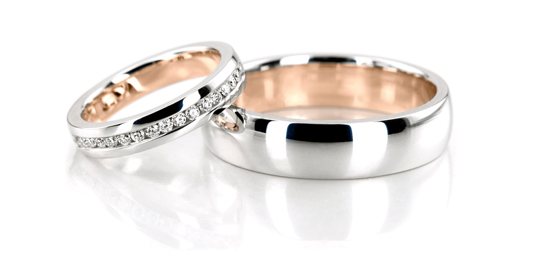 Anillos de Compromiso Oro 10k, 18k y Platino | Matrimony Rings.