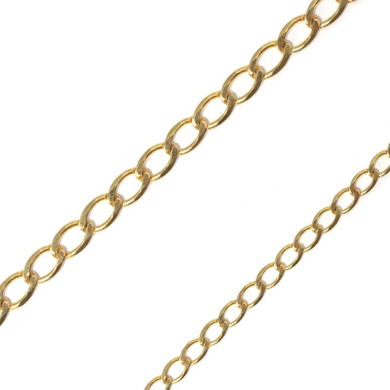 Cadena de Oro CABLE  Unisex 14K