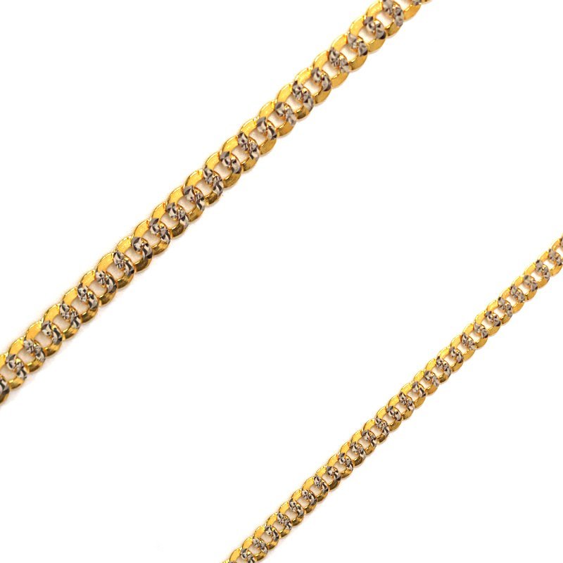 Pulsos de Oro BARBADA 090 DIAMANTADA Unisex 14K