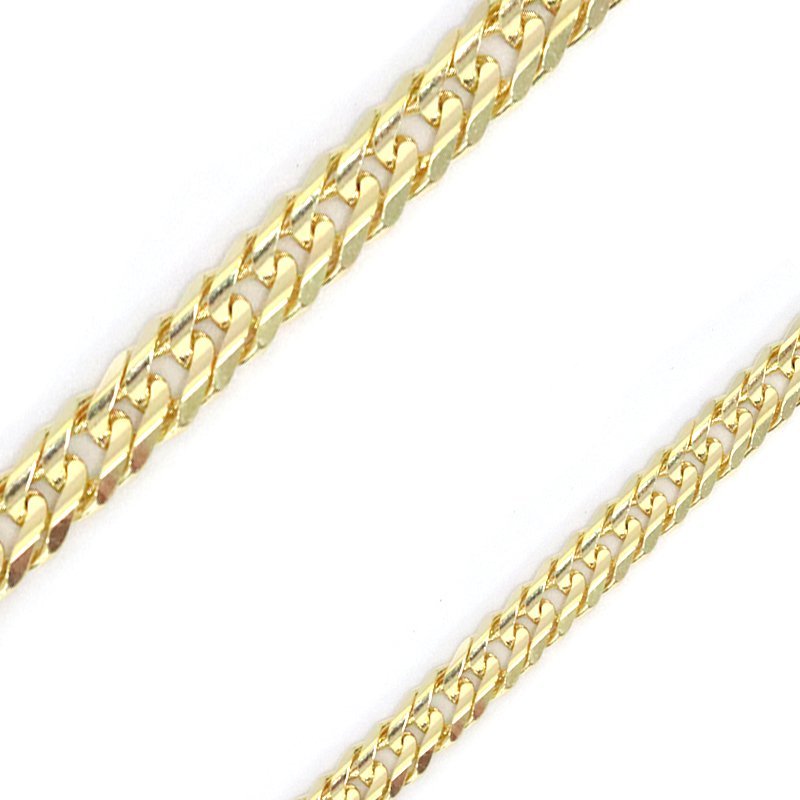 Pulsos de Oro CURB DOUB.CONC Unisex 14K